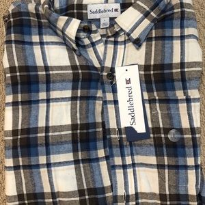 NWT Saddlebred Flannel Shirt